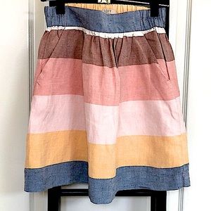 Ann Taylor Loft Linen Skirt